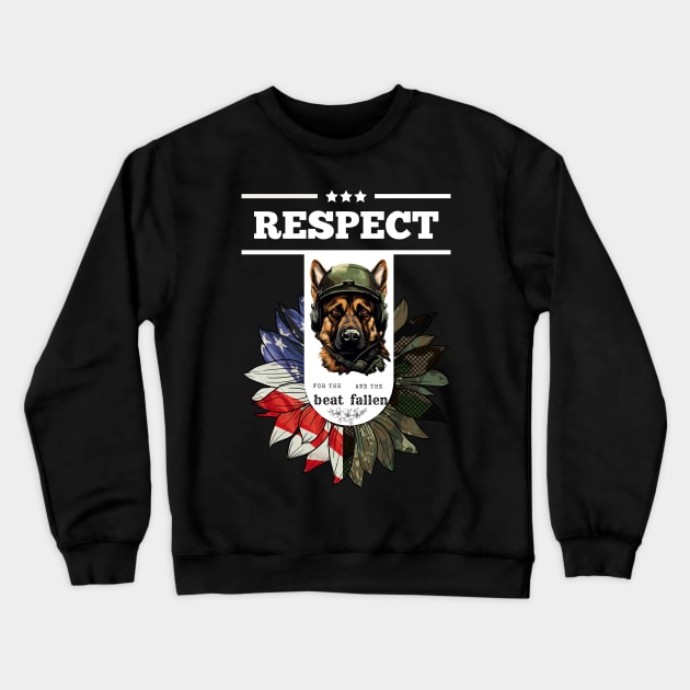 Respect Them Crewneck Sweatshirt by MetamorphoseHob